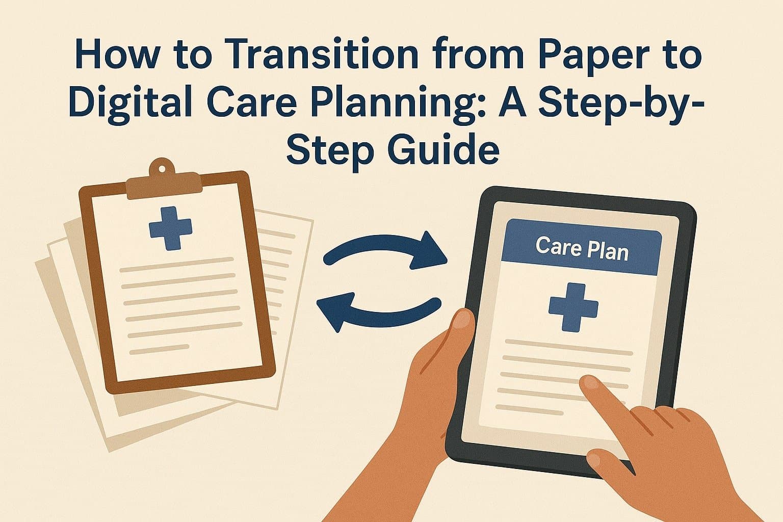 How to Transition from Paper to Digital Care Planning