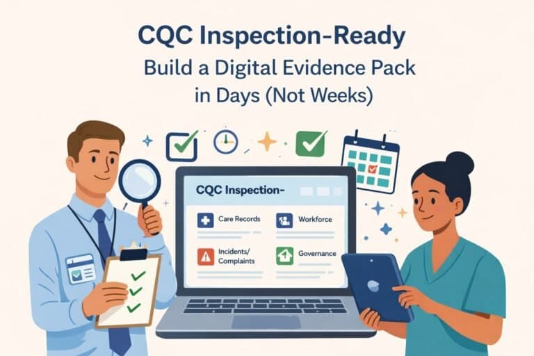 CQC Inspection-Ready Build a Digital Evidence Pack in Days (Not Weeks)