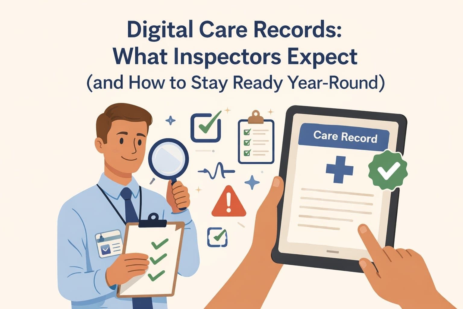 Digital Care Records What Inspectors Expect (and How to Stay Ready Year-Round)